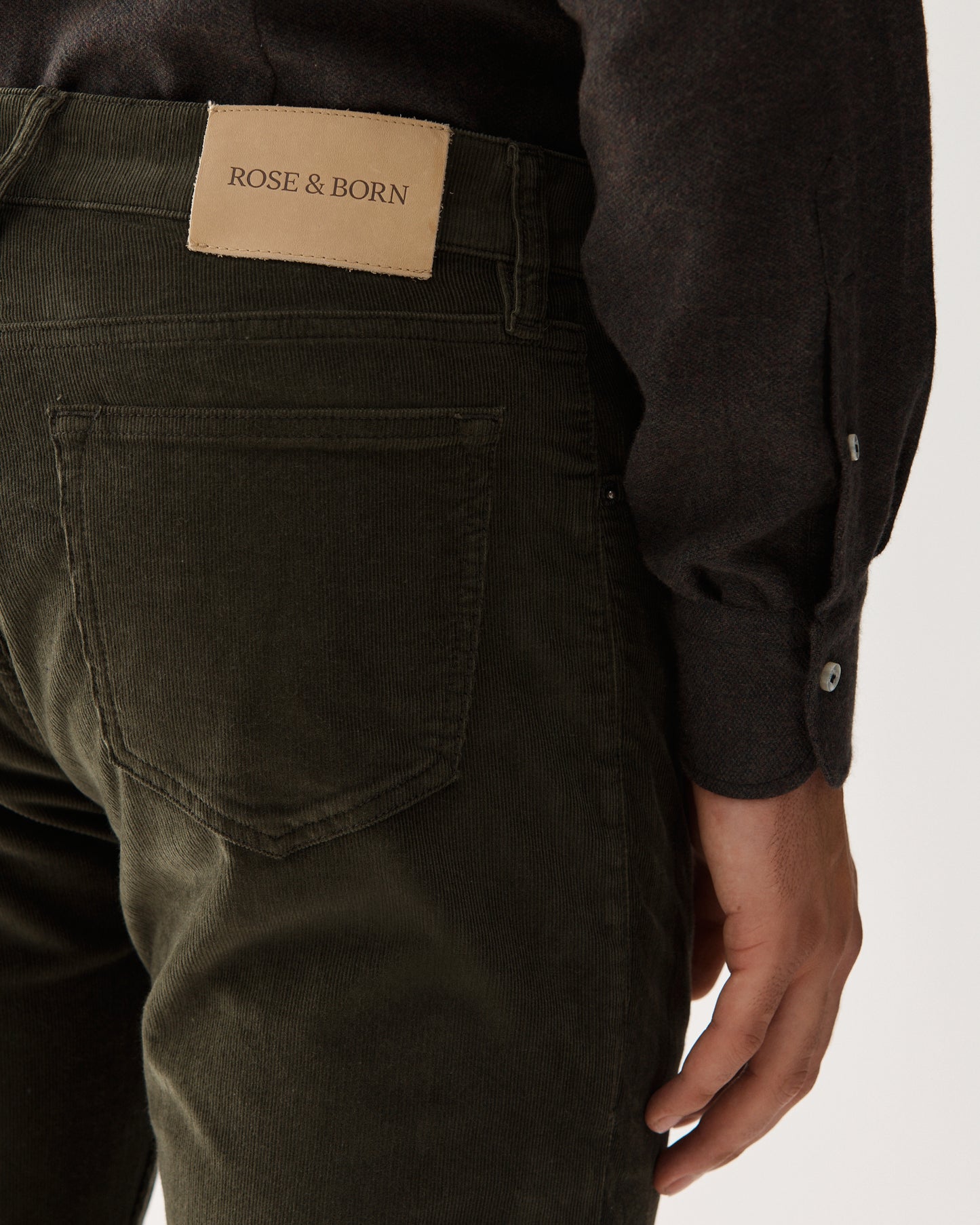 Corduroy Jeans Green