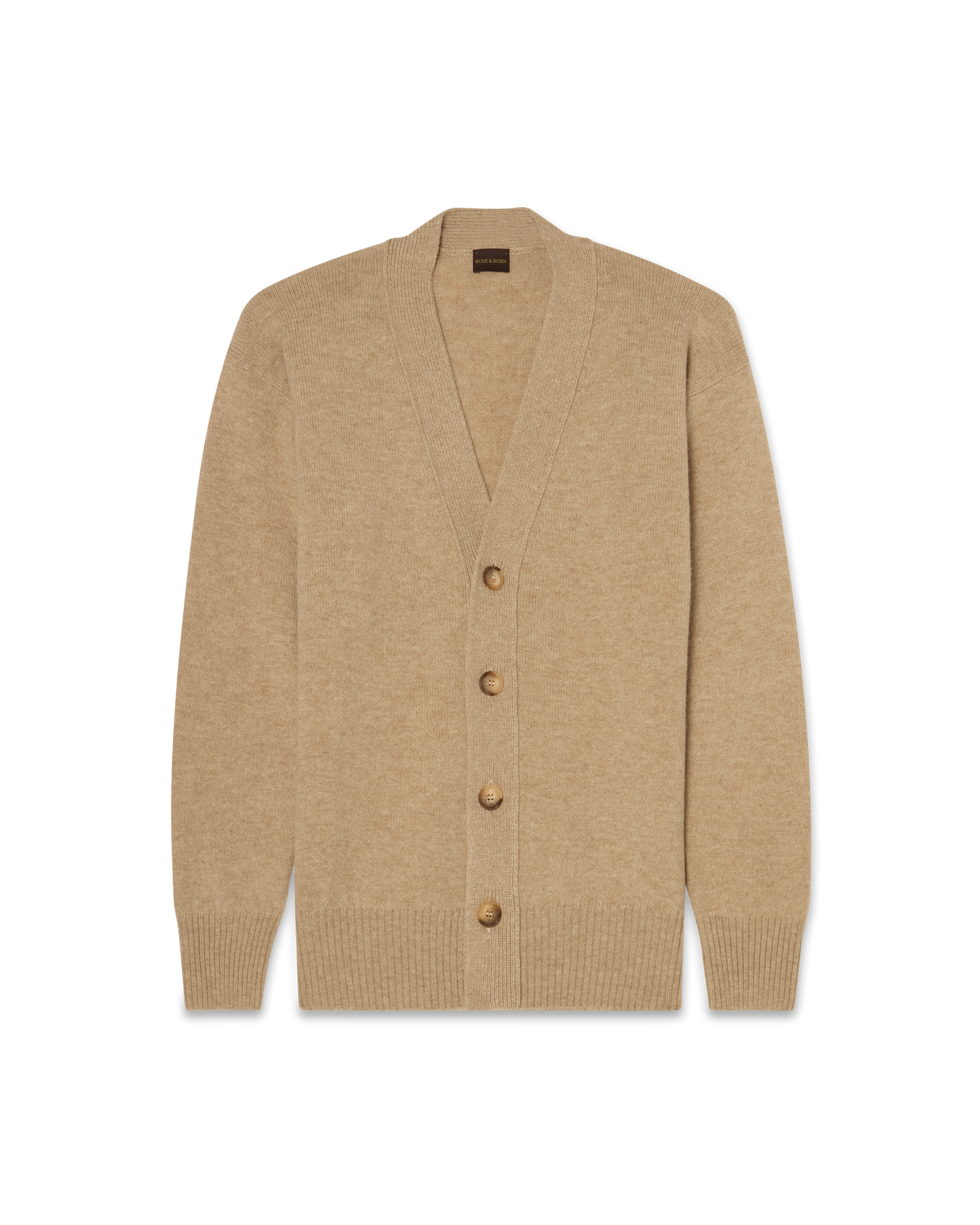 Wool Cardigan Beige