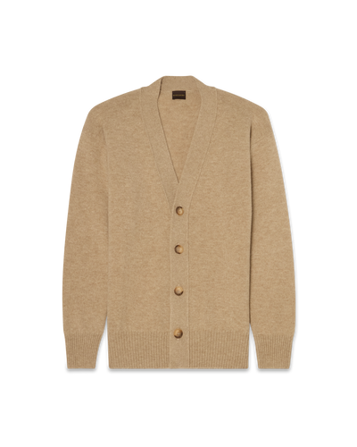 Wool Cardigan Beige