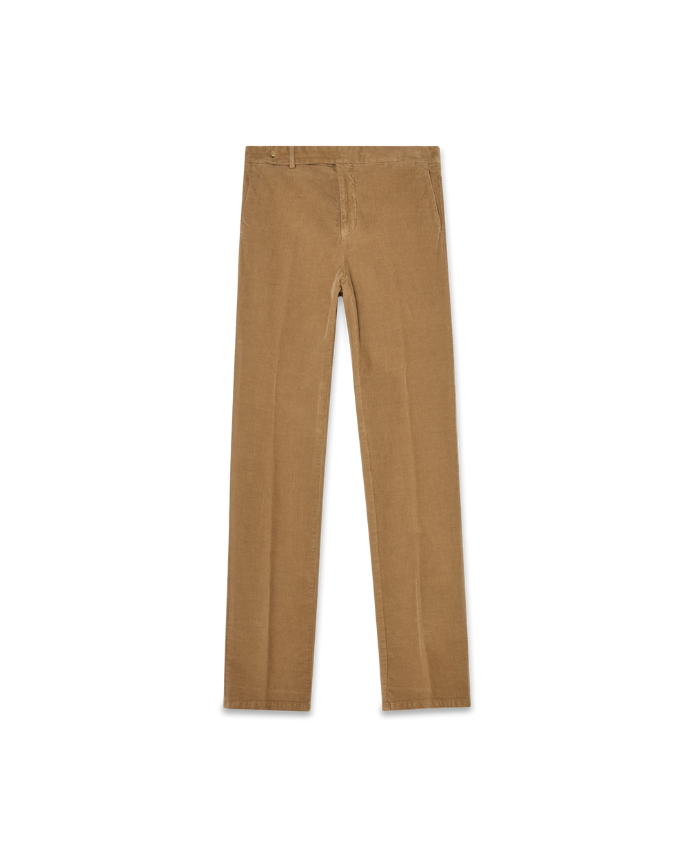 Cotton Cashmere Corduroy Trousers Khaki