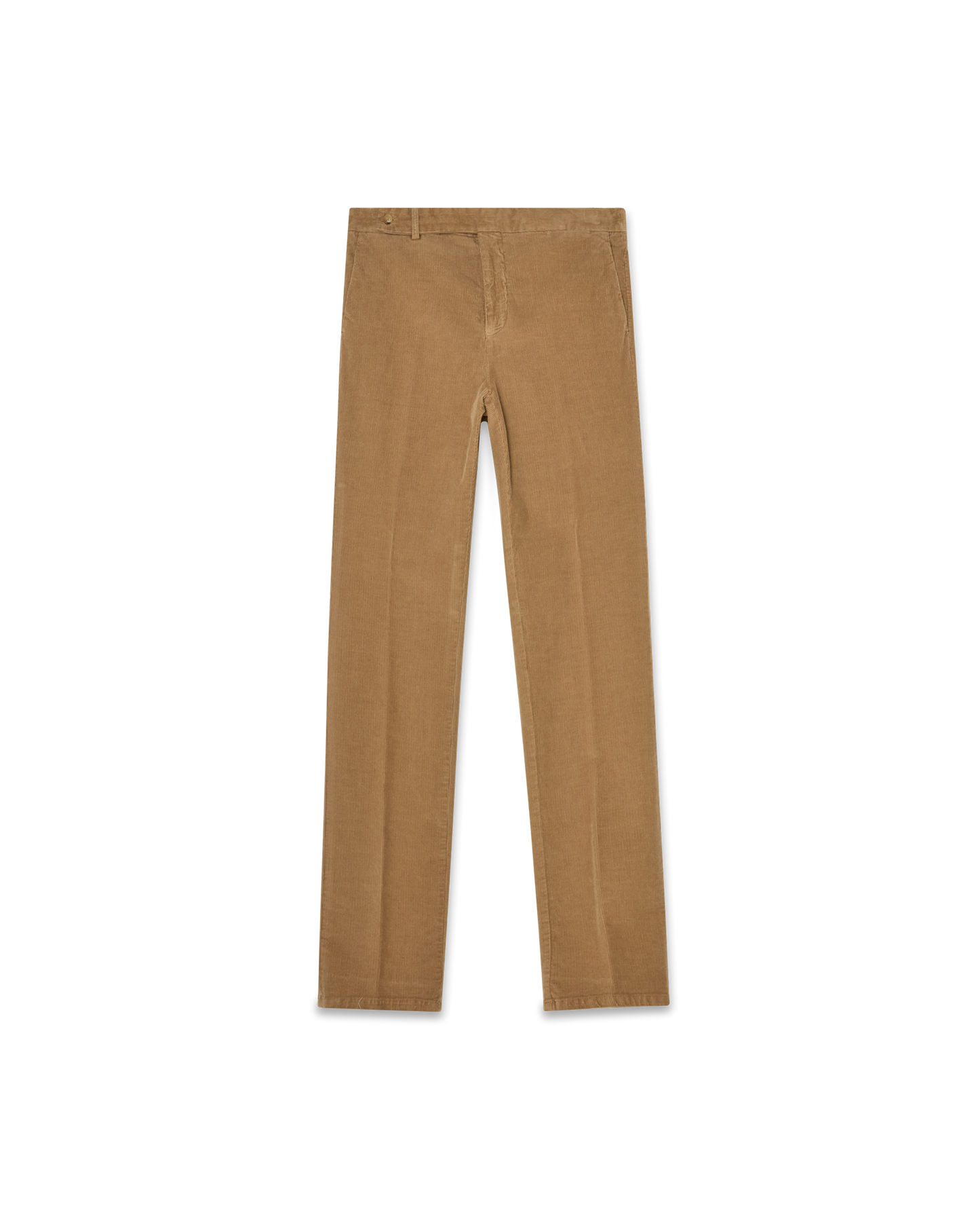 Cotton Cashmere Corduroy Trousers Khaki