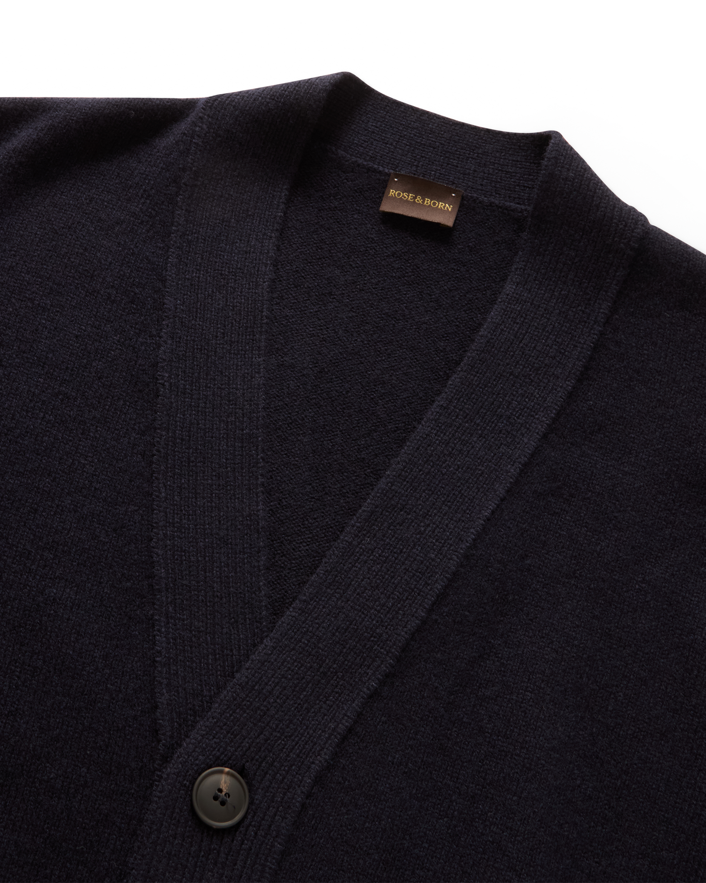 Wool Cardigan Navy