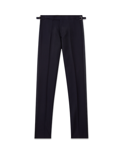 Wool Tuxedo Trouser Navy