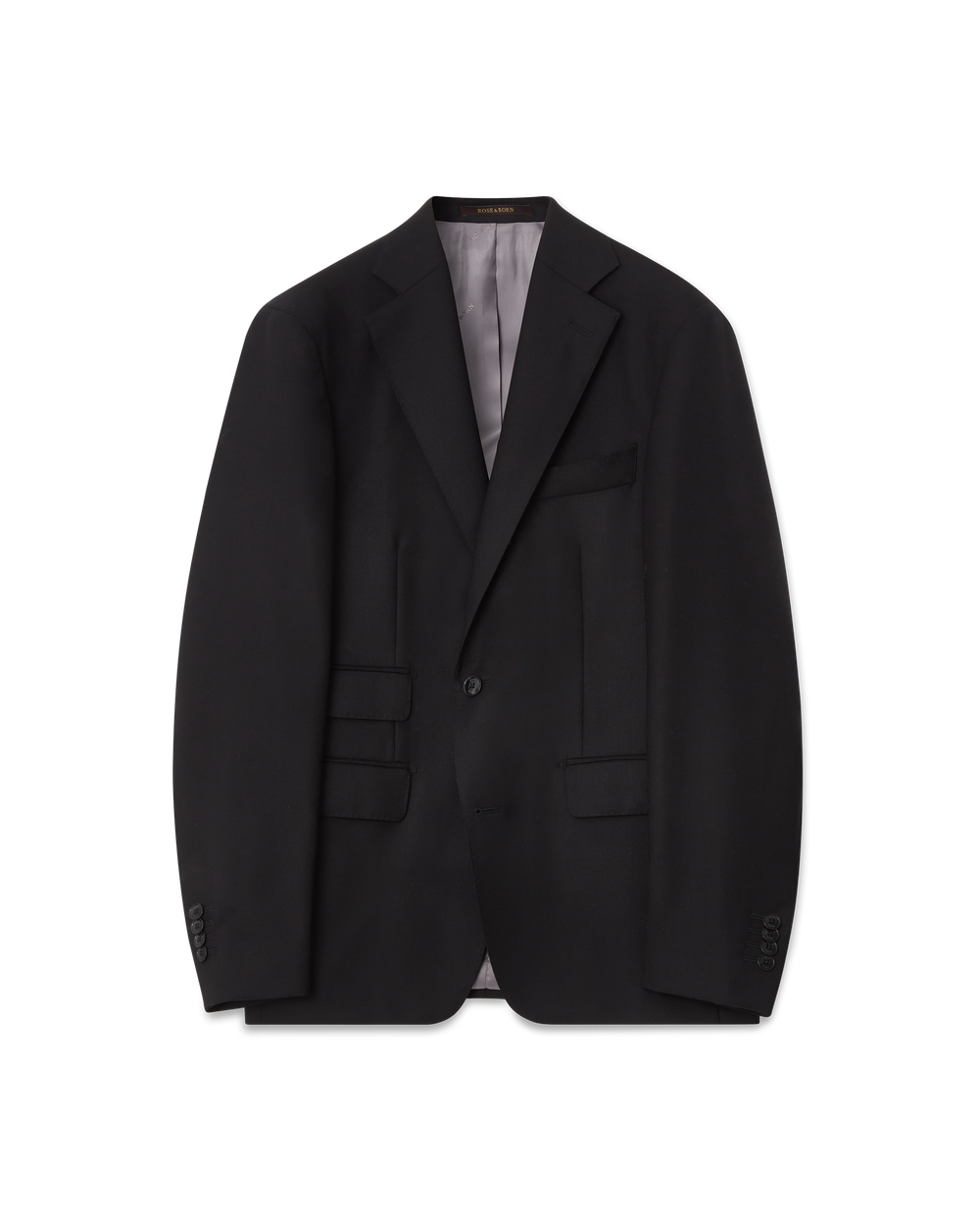 Wool Suit Black