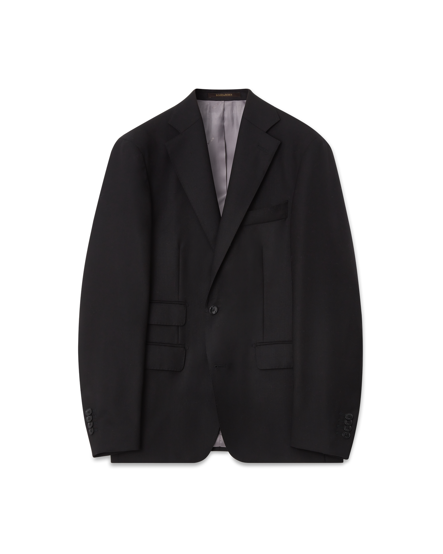 Wool Suit Black