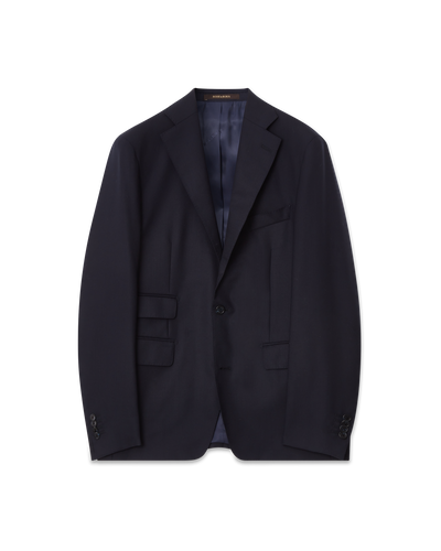 Wool Suit Navy