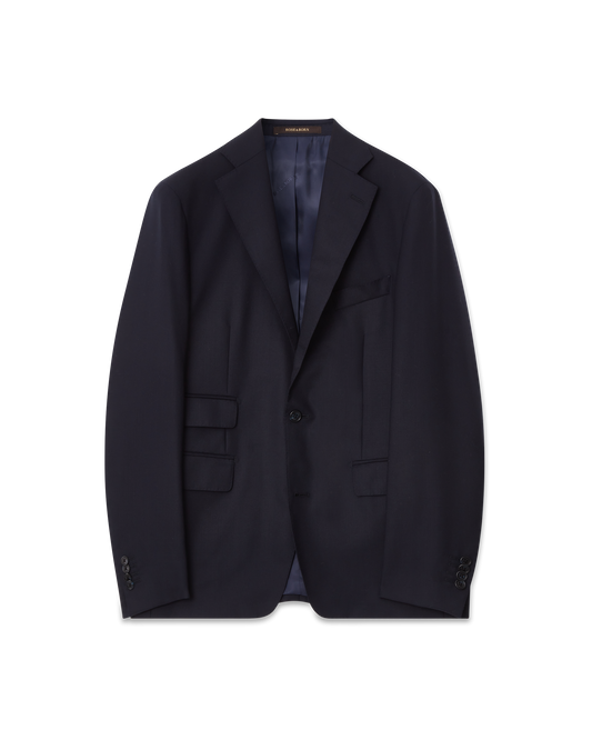 Wool Suit Navy