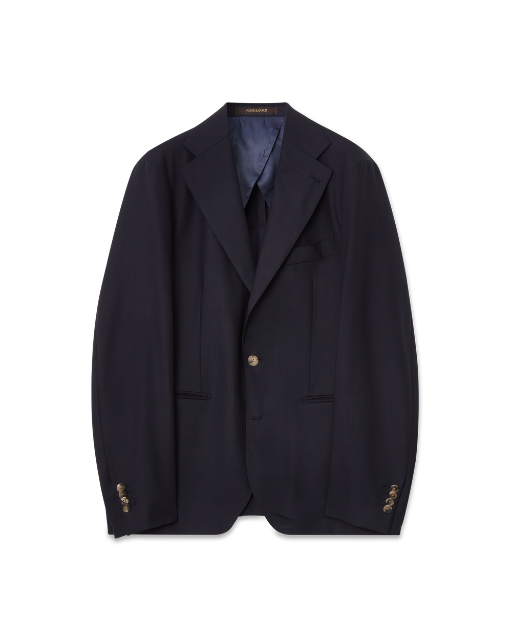 Traveler Wool Suit Navy