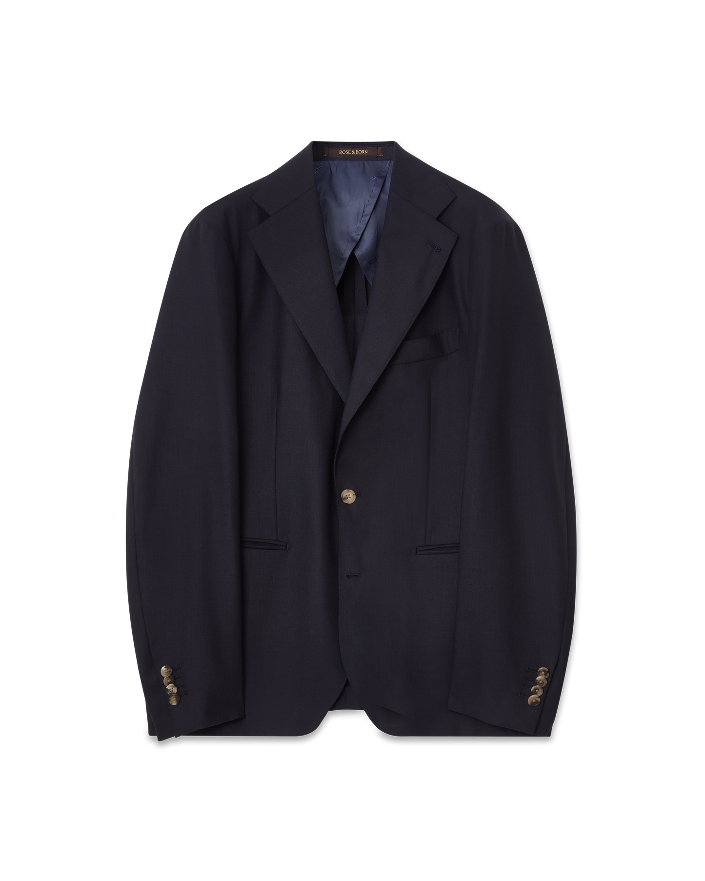 Traveler Wool Suit Navy