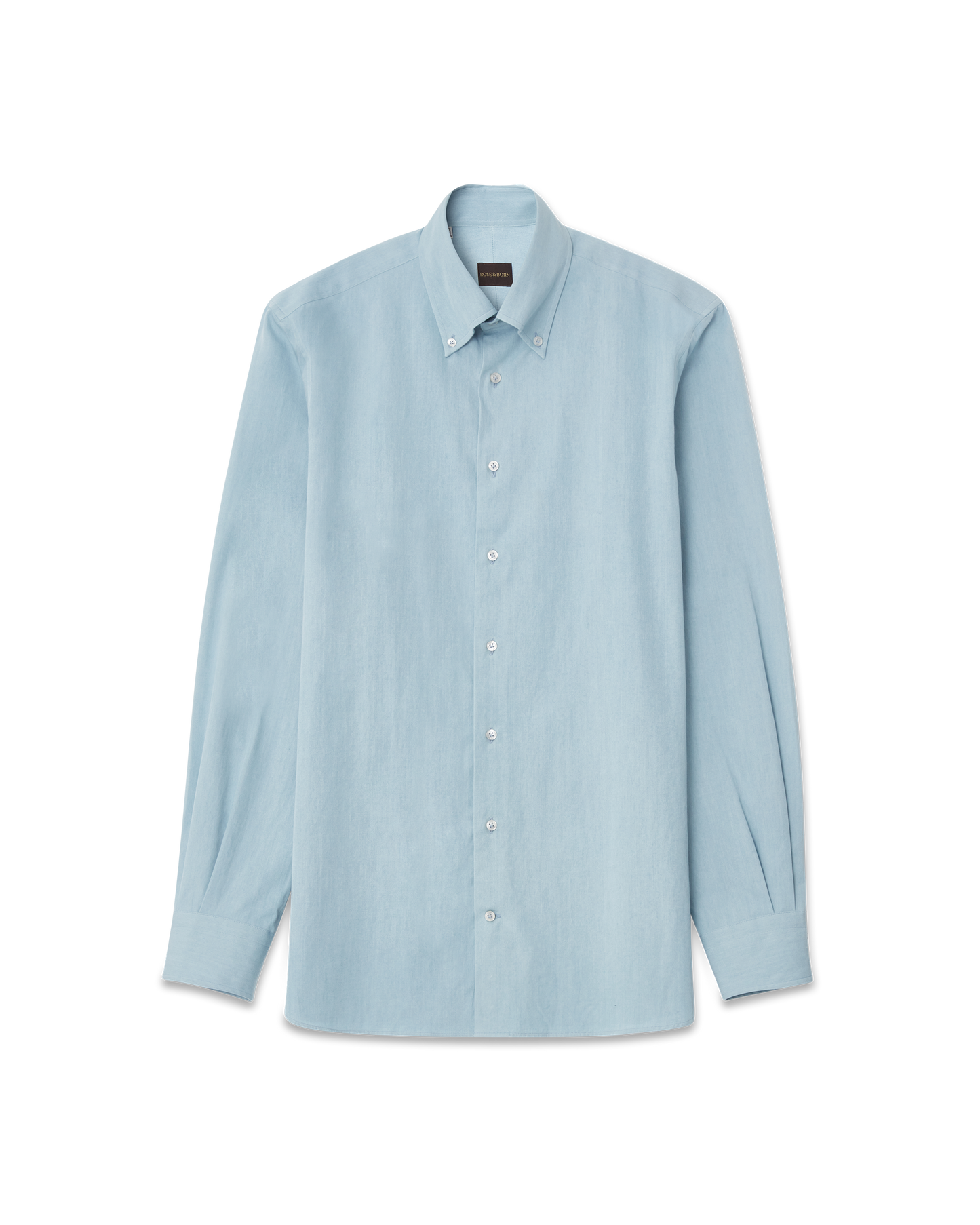 Denim Button-Down Shirt Light Denim