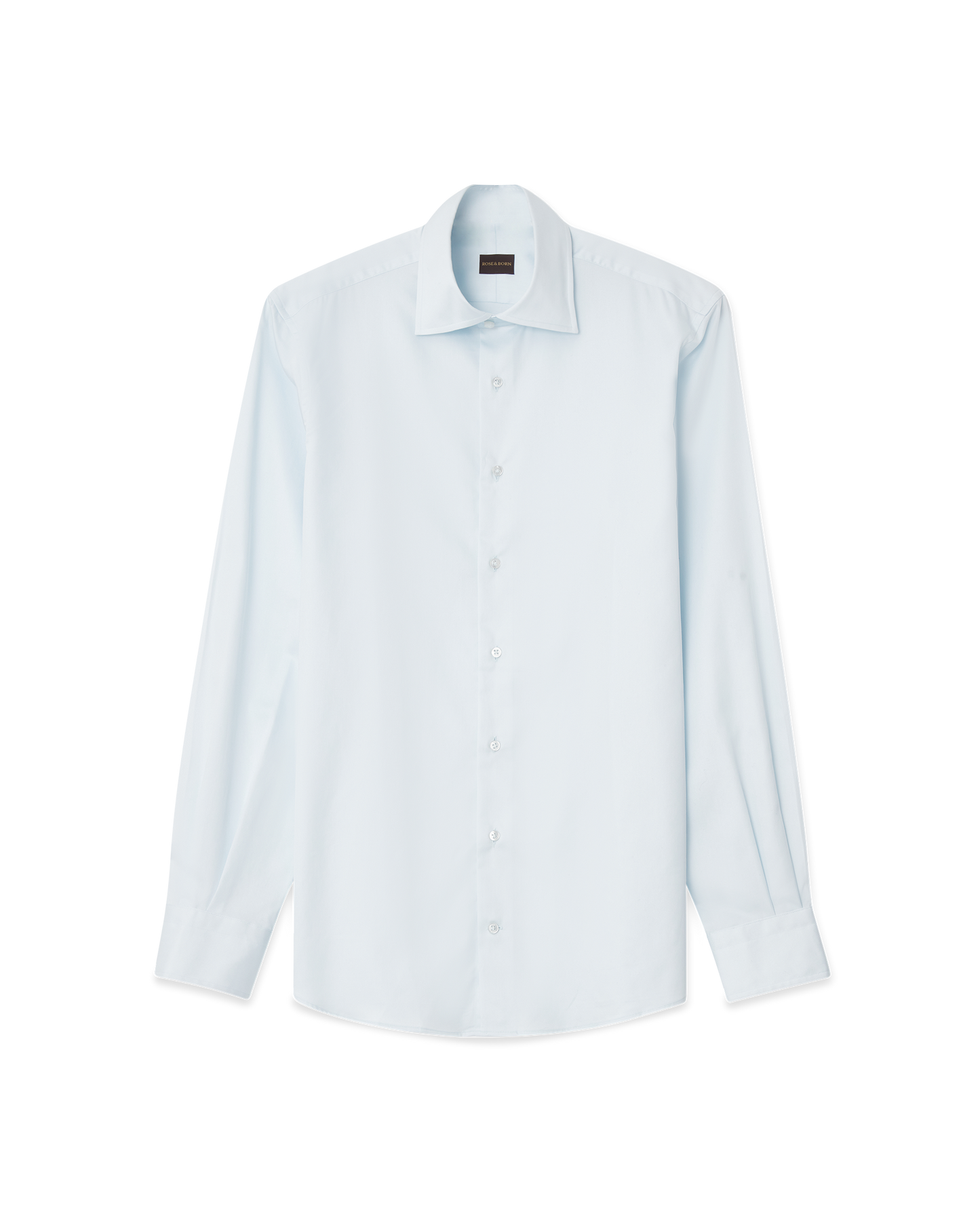 Cotton Sateen Shirt Light Blue