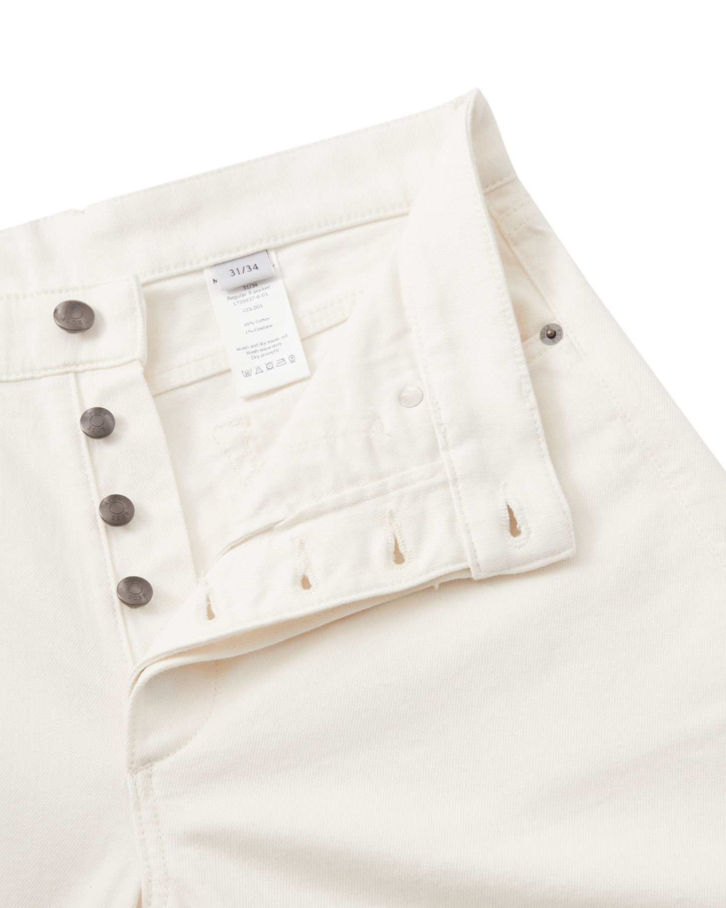 Regular Fit Jeans White