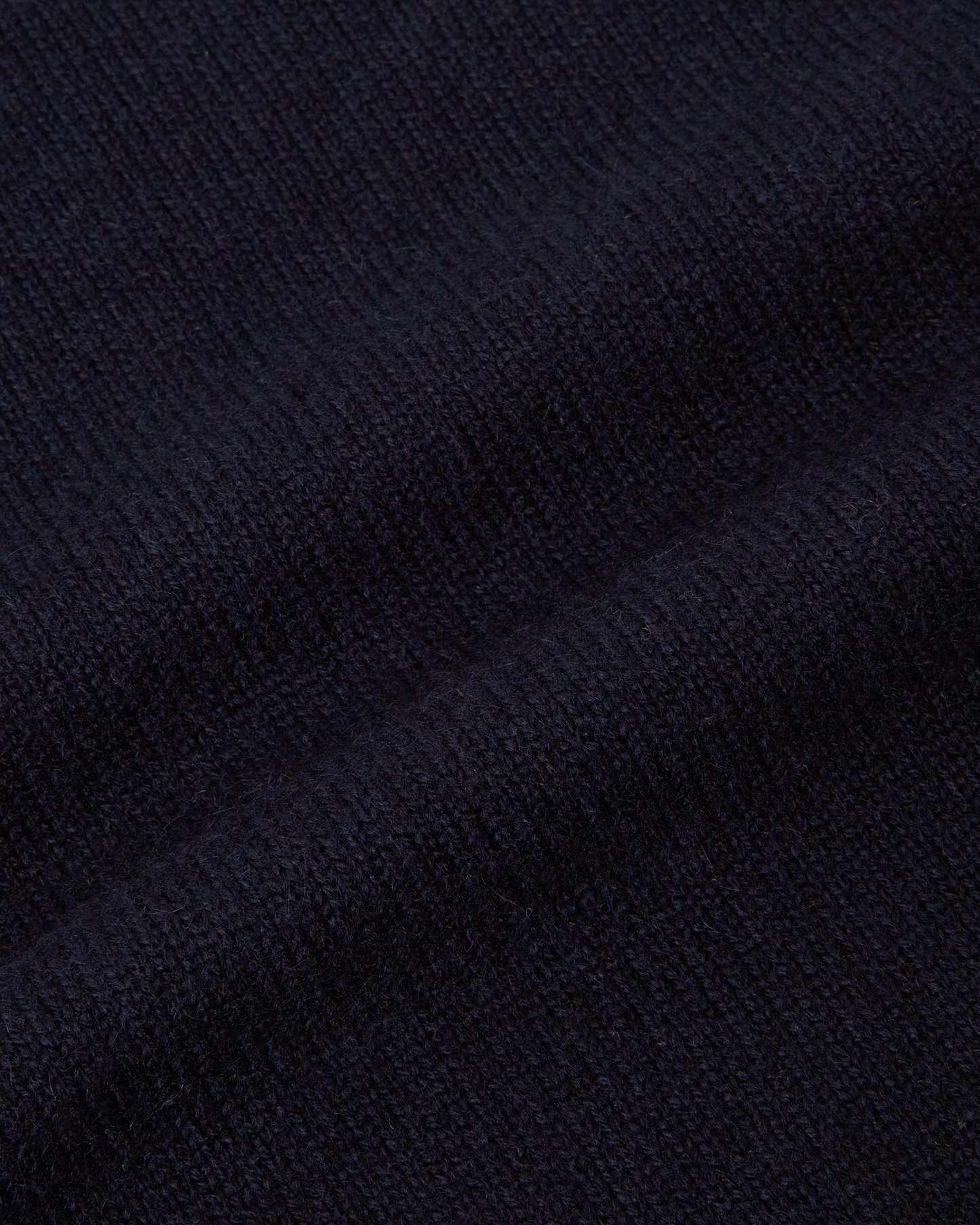 7 Gauge Crewneck Cashmere Sweater Navy