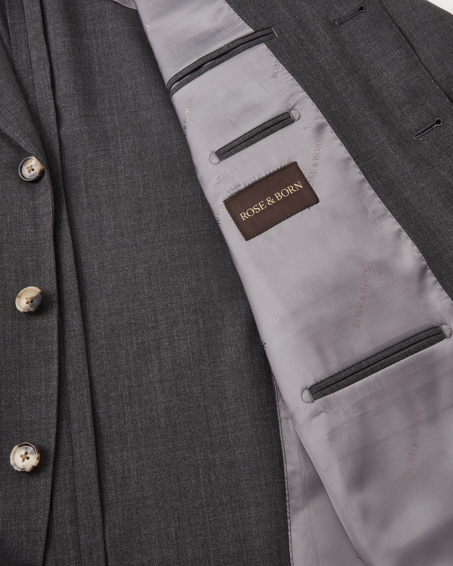 Traveler Wool Suit Grey