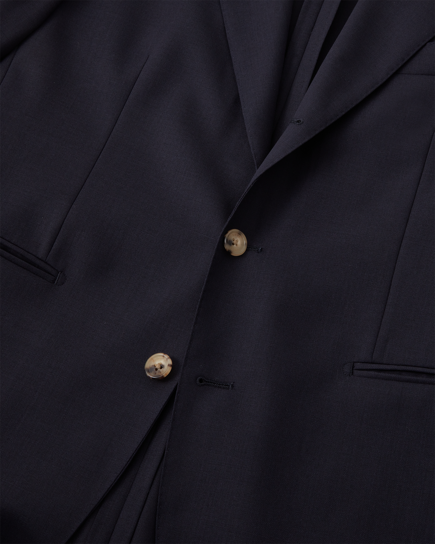 Traveler Wool Suit Navy