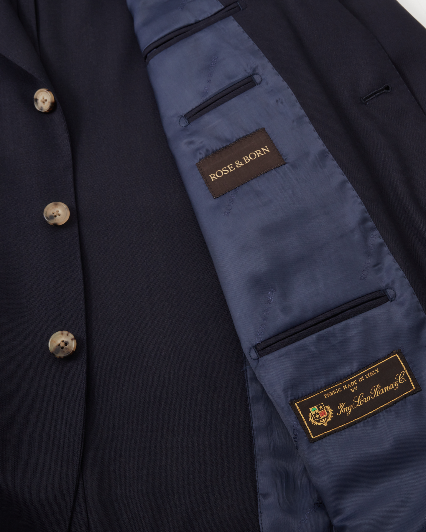 Traveler Wool Suit Navy