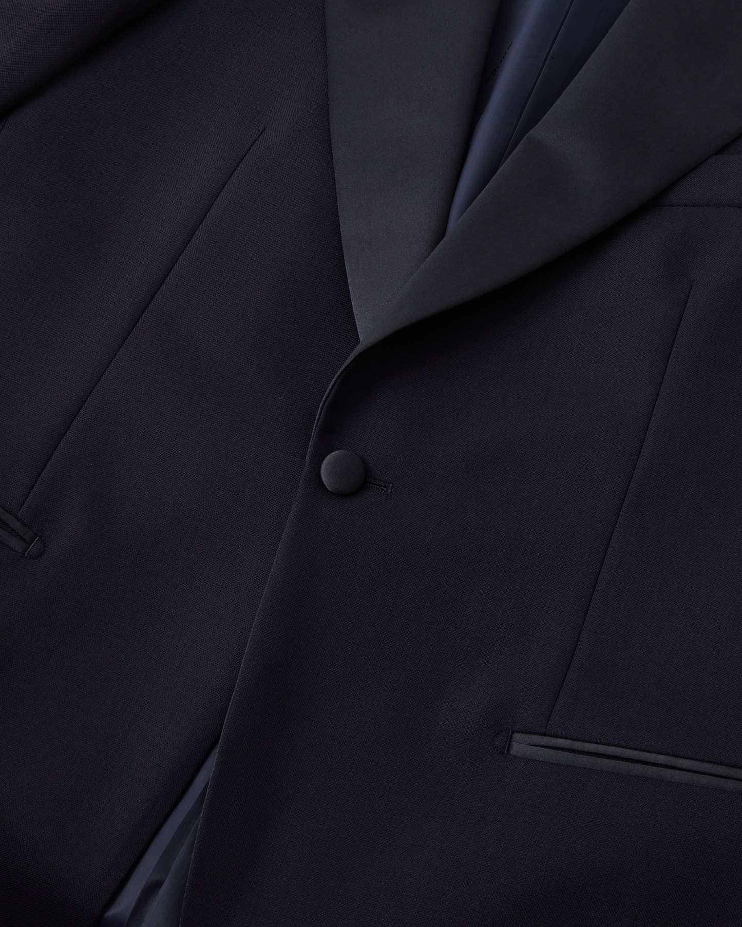 Wool Tuxedo Navy