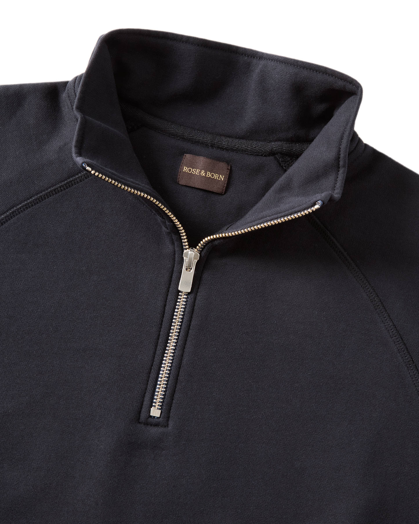 Loopback Half-Zip Sweatshirt Navy