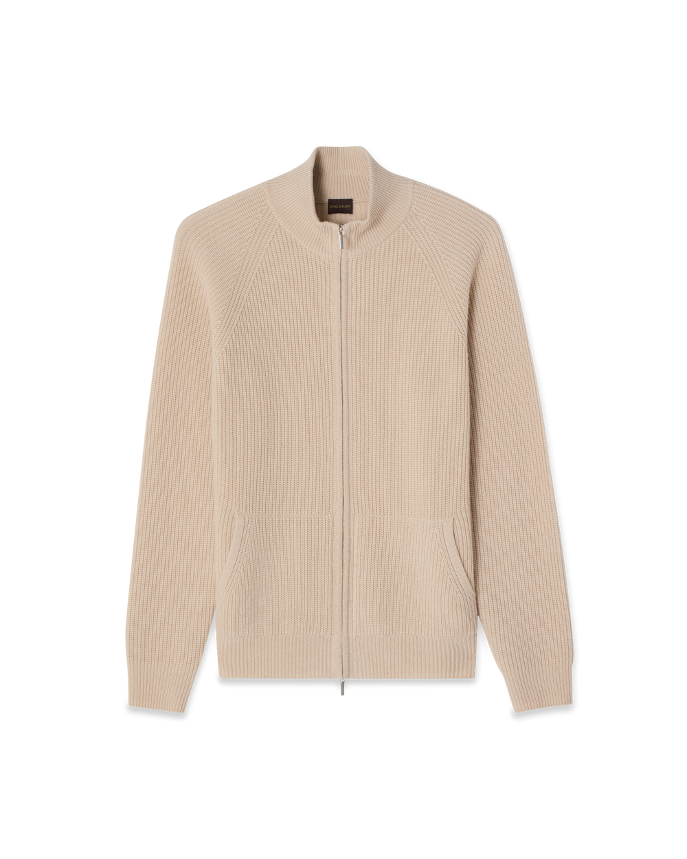 Tröja Raglan Full-Zip Kashmir Beige