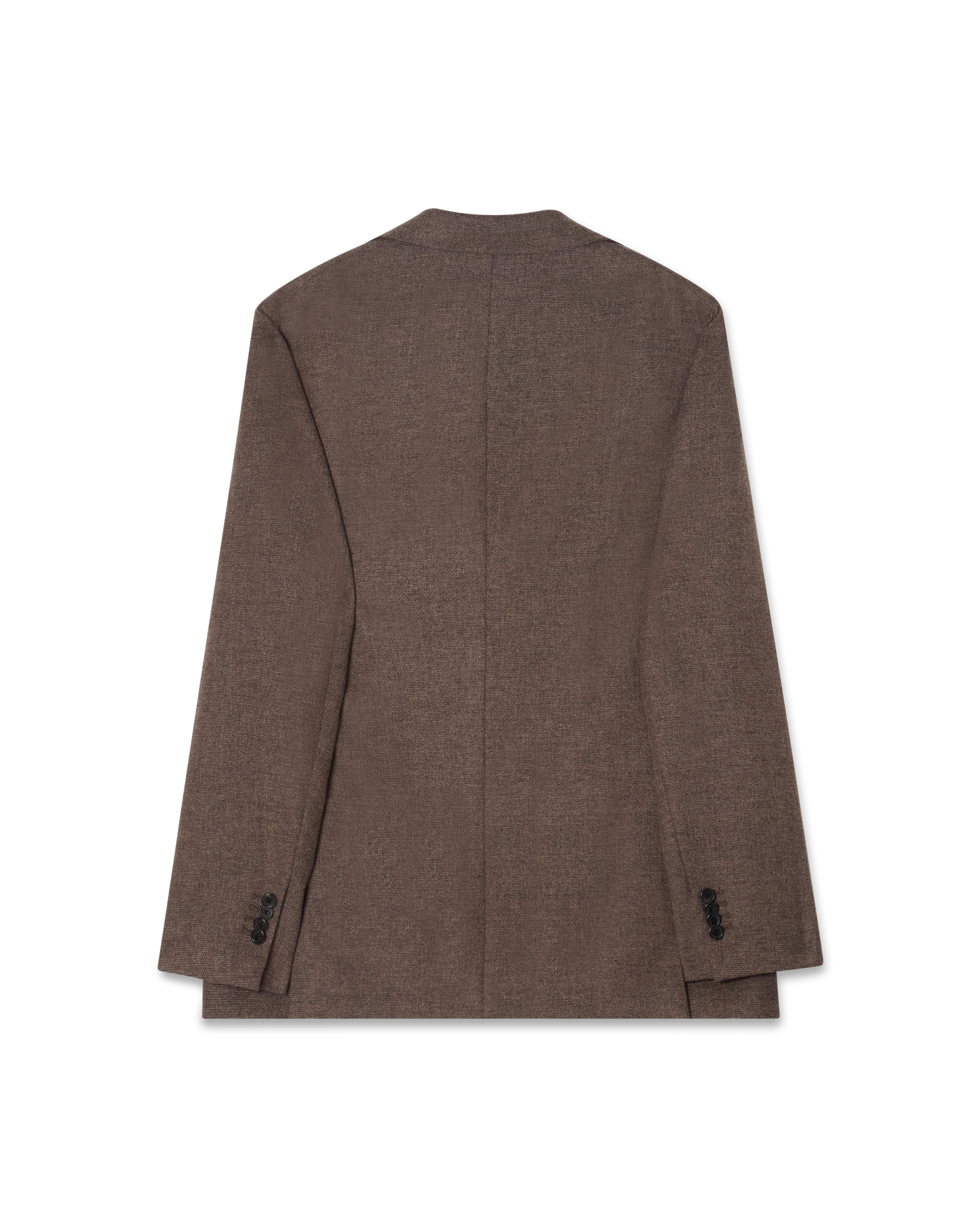 Basketweave Wool Blend Jacket Nougat