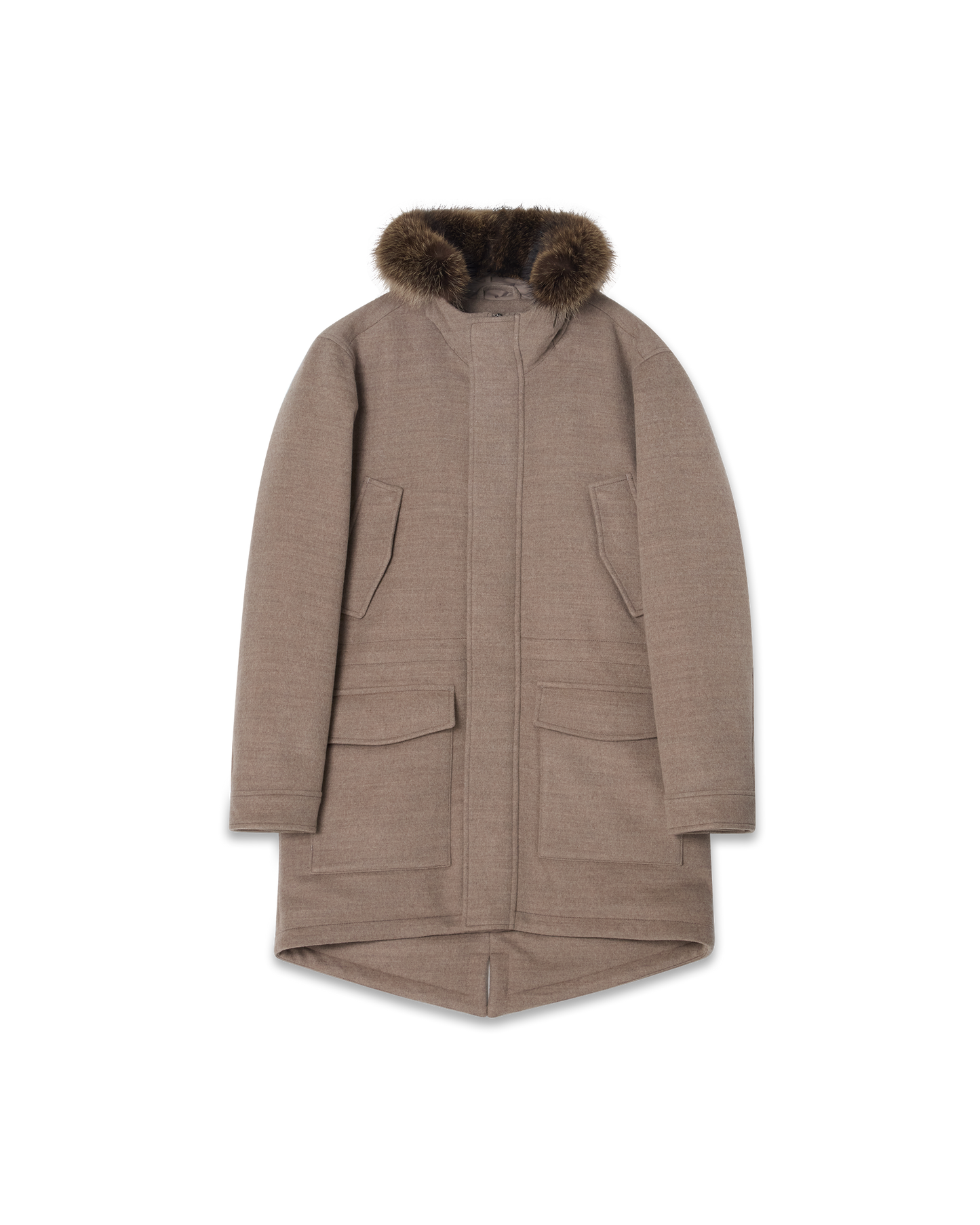 Arctic Fur Parka Taupe