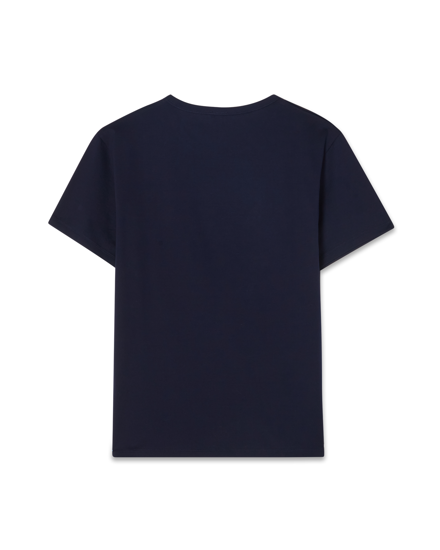 Fine Cotton T-Shirt Navy