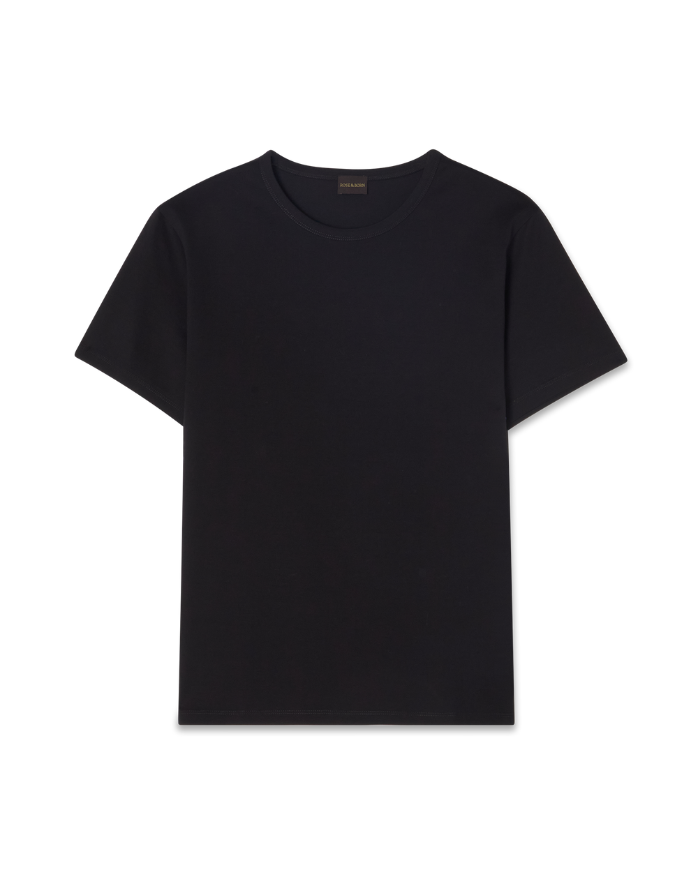 Fine Cotton T-Shirt Black