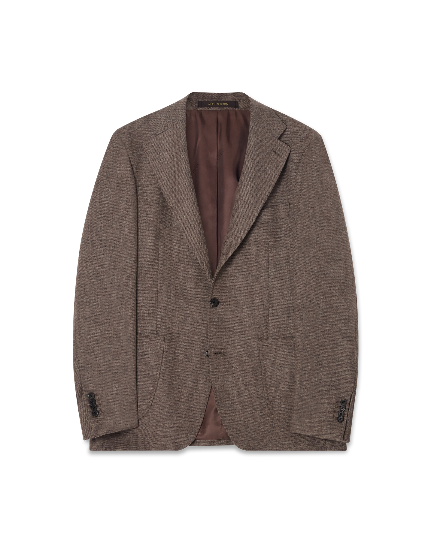 Basketweave Wool Blend Jacket Nougat