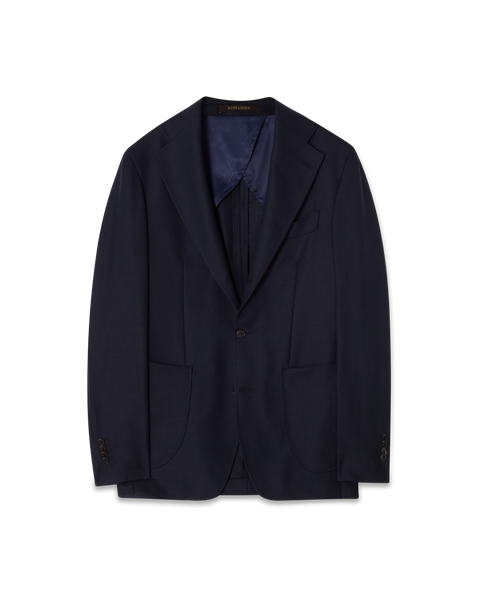 【新品未使用】OHOTORO Mannish Wool Blouson navy 2/60 WOOL GABARDINE MA-1 BLOUSON – THE SHOP YOHJI YAMAMOTO