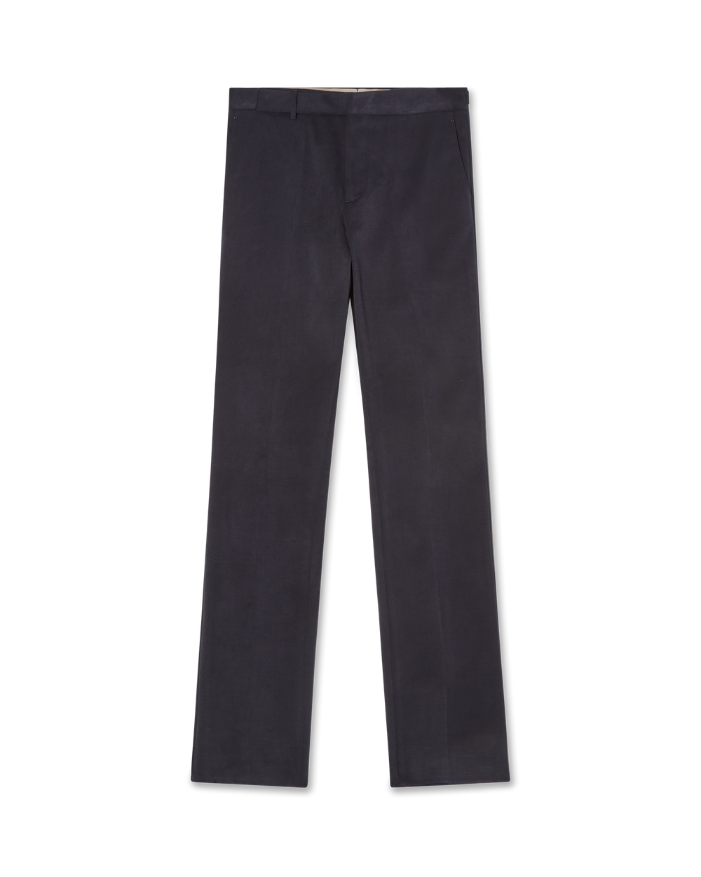 Tailored Brushed Cotton Trouser Navy