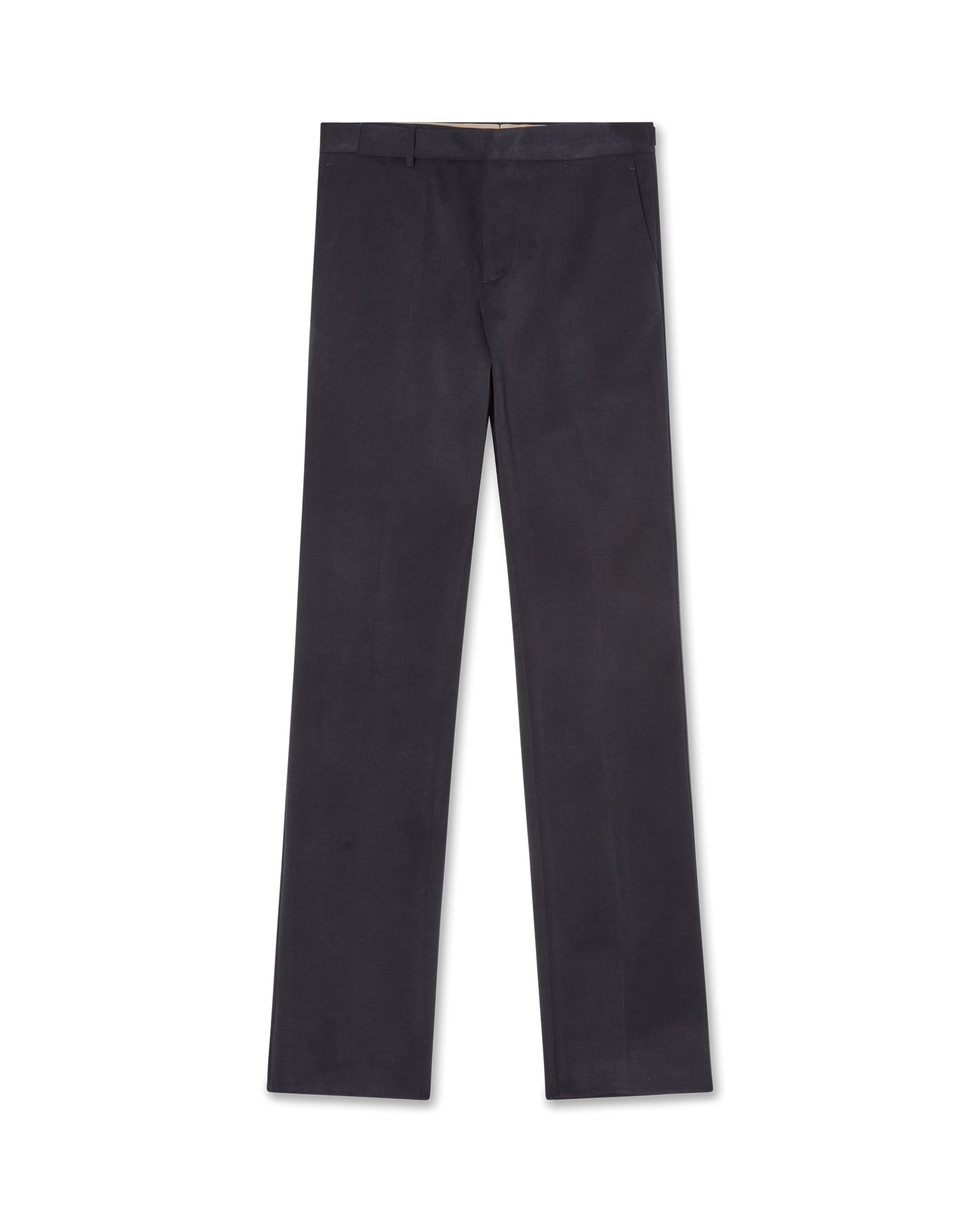 Tailored Brushed Cotton Trouser Navy