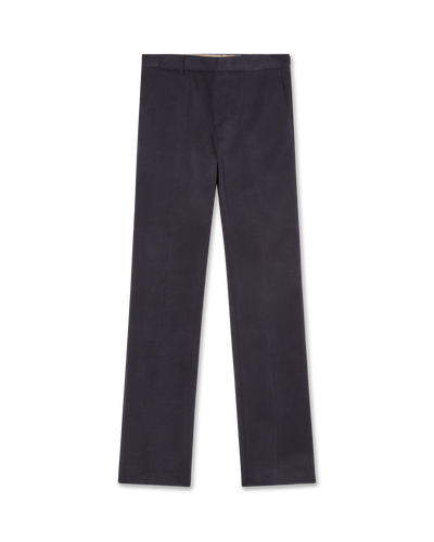 Tailored Brushed Cotton Trouser Navy