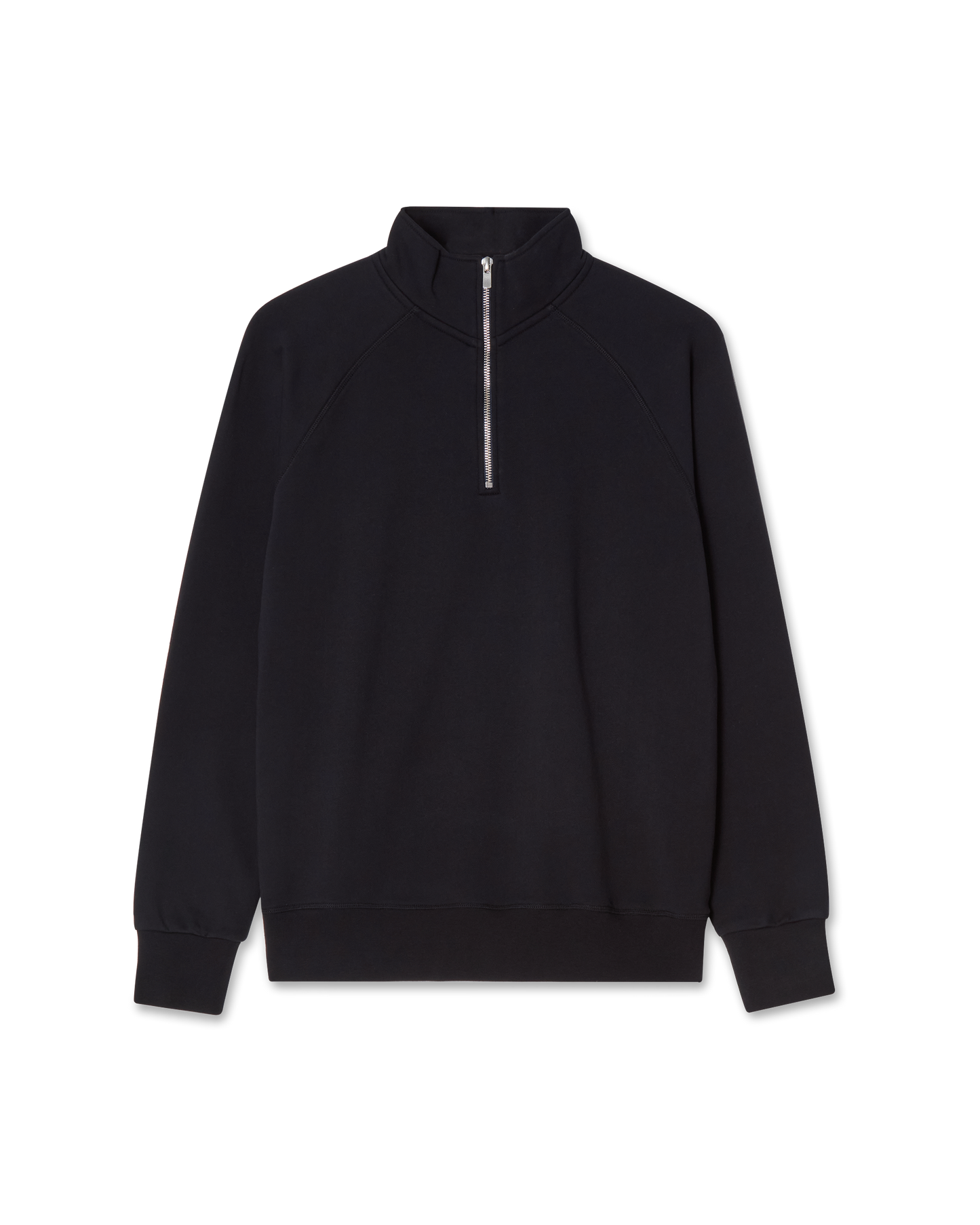 Loopback Half-Zip Sweatshirt Navy