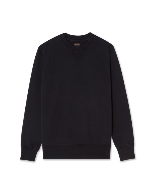 Loopback Crewneck Sweatshirt Navy