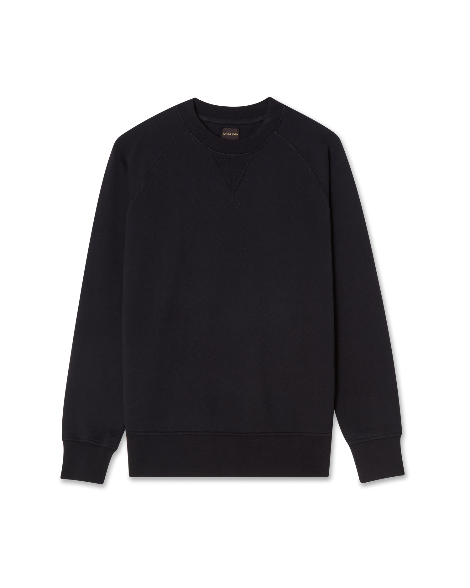 Loopback Sweatshirt Rundhals Grå