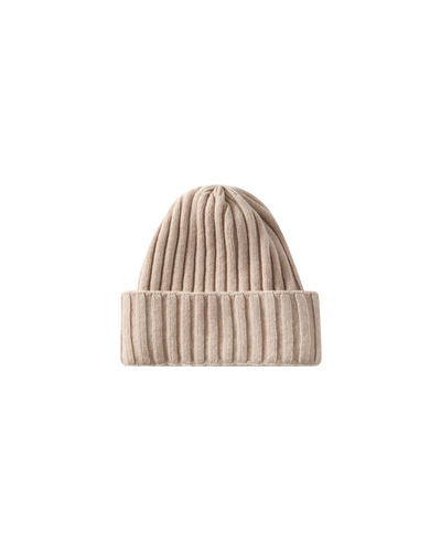 Cashmere Beanie Beige