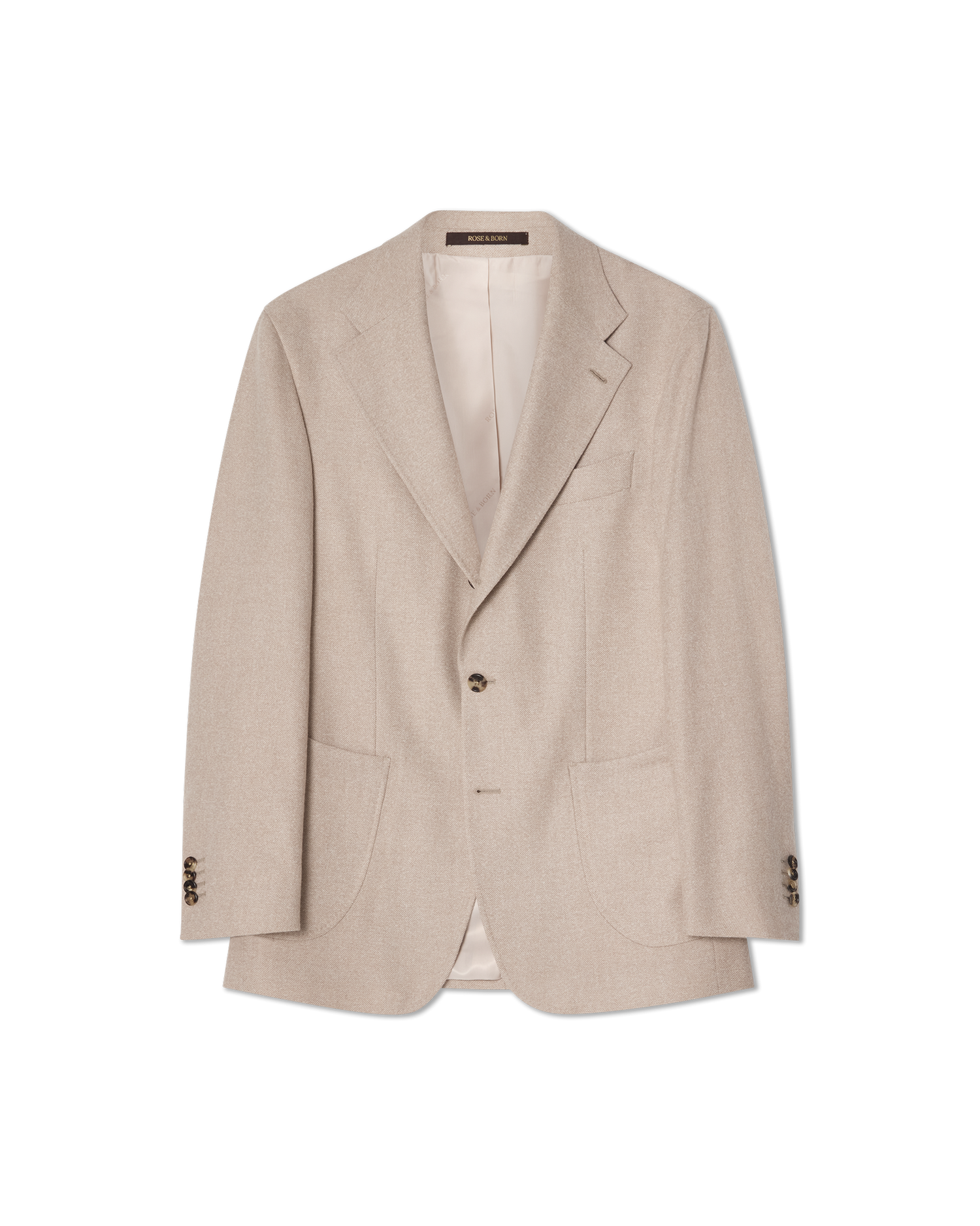 Sand Wool Blend Blazer Sand