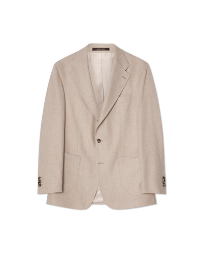Sand Wool Blend Blazer Sand