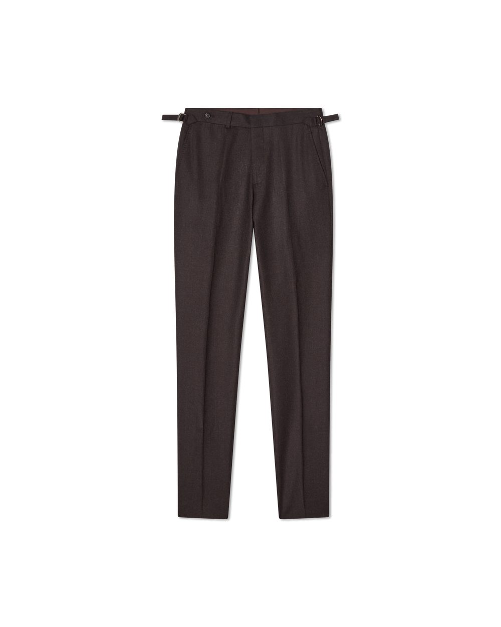 Flannel Wool Trouser Brown
