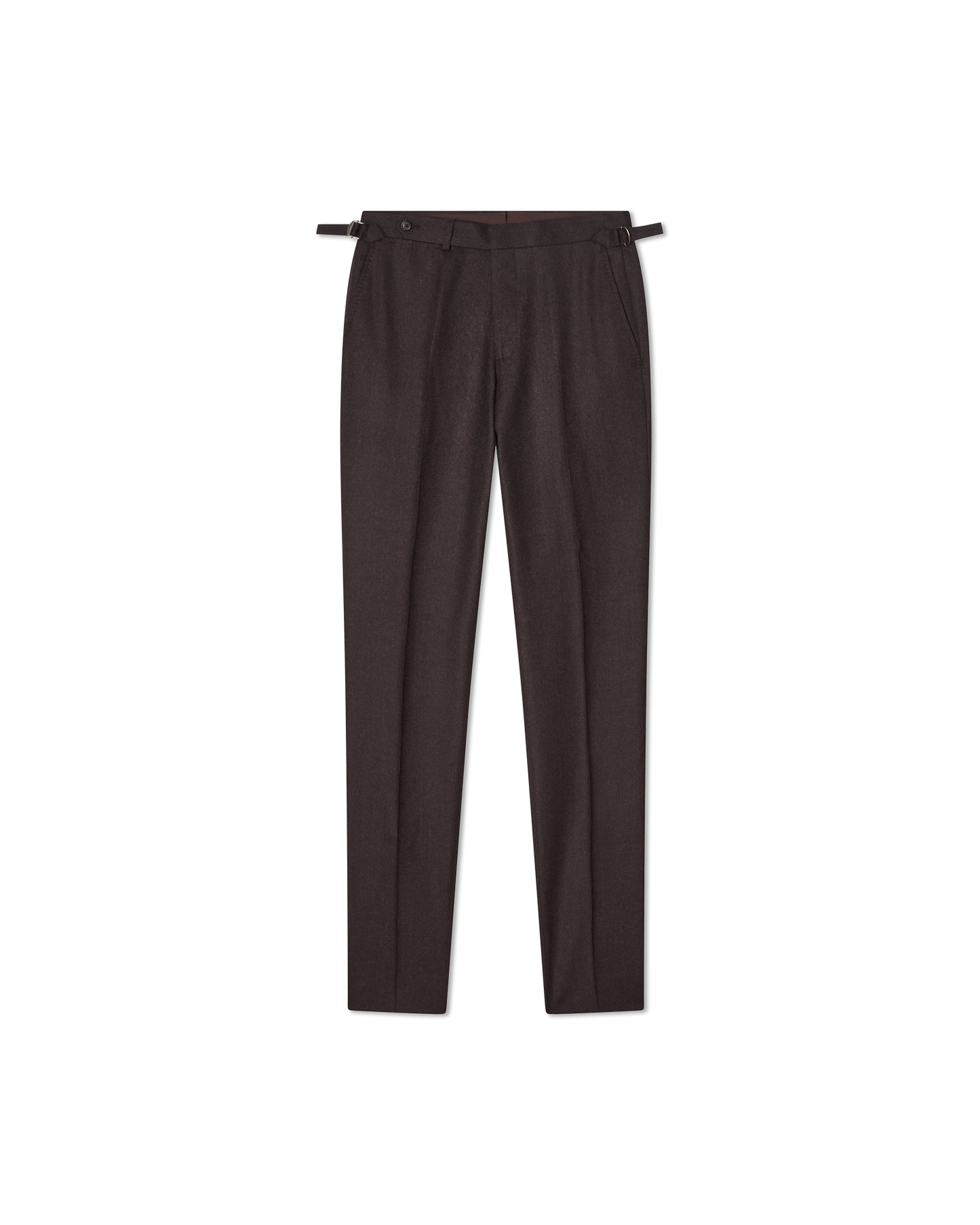 Flannel Wool Trouser Brown