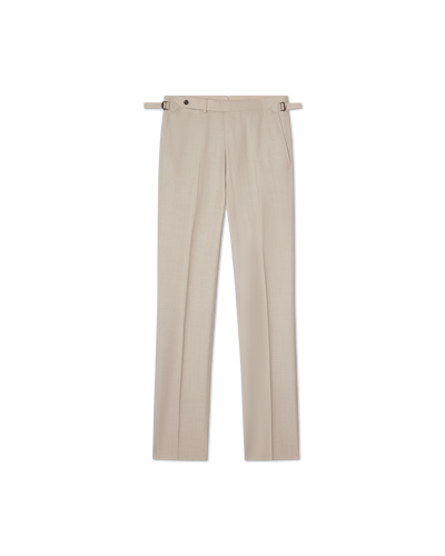 Flannel Wool Trouser Sand