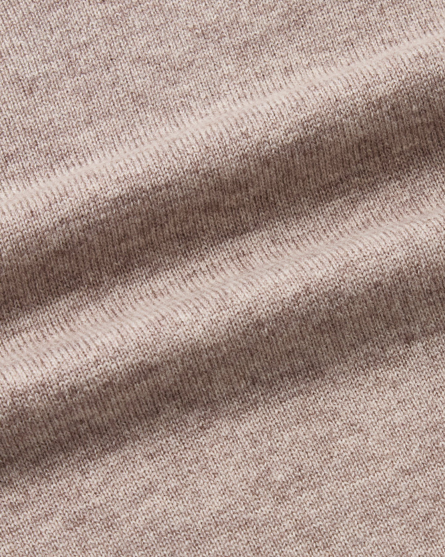 Crewneck Wool Cashmere Sweater Taupe