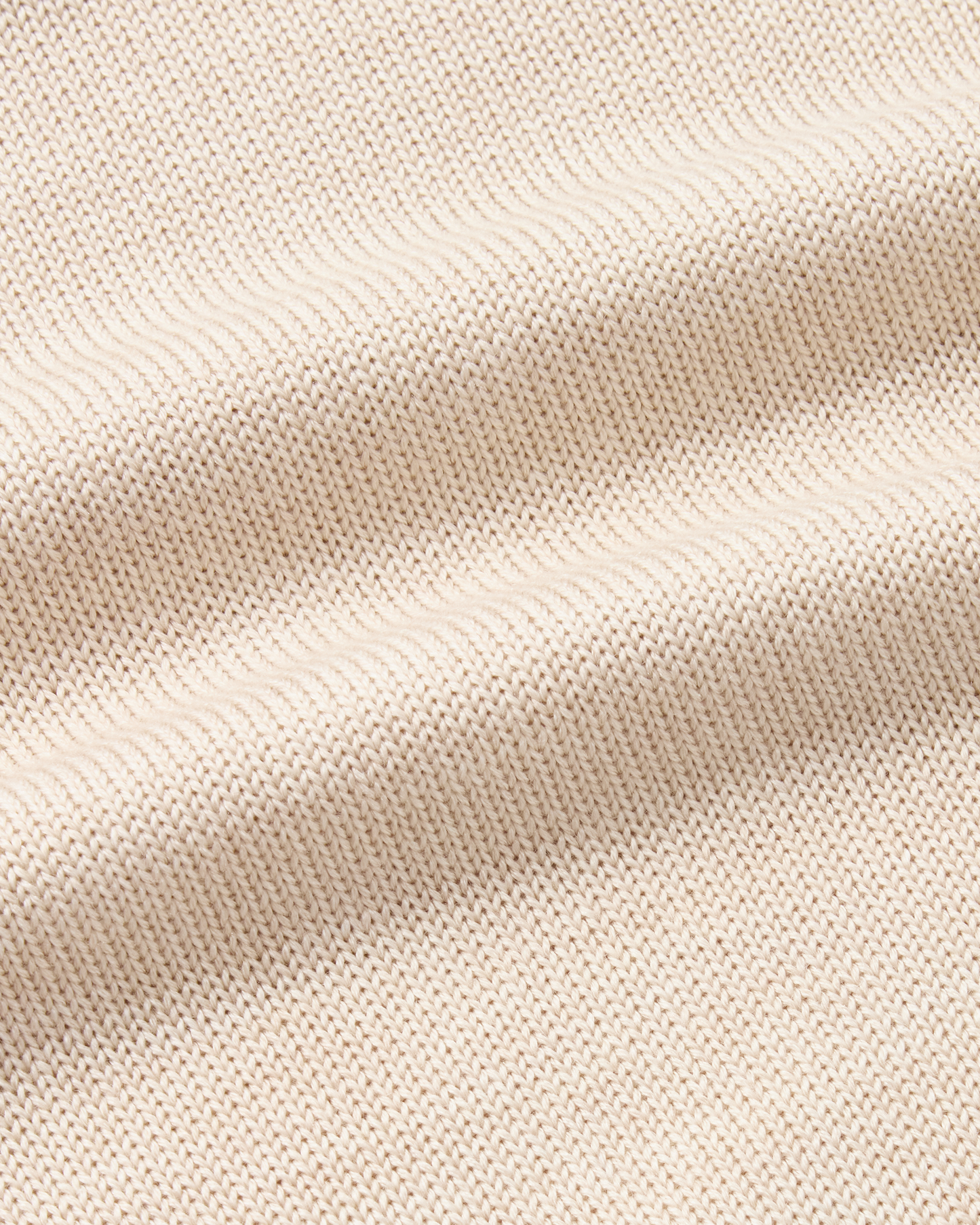 Turtleneck Wool Silk Blend Beige