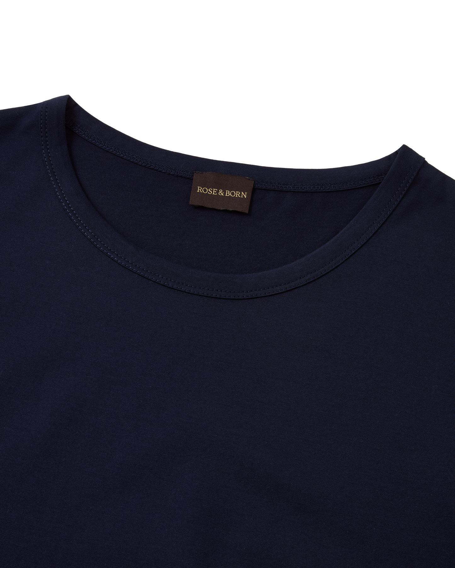 Fine Cotton T-Shirt Navy