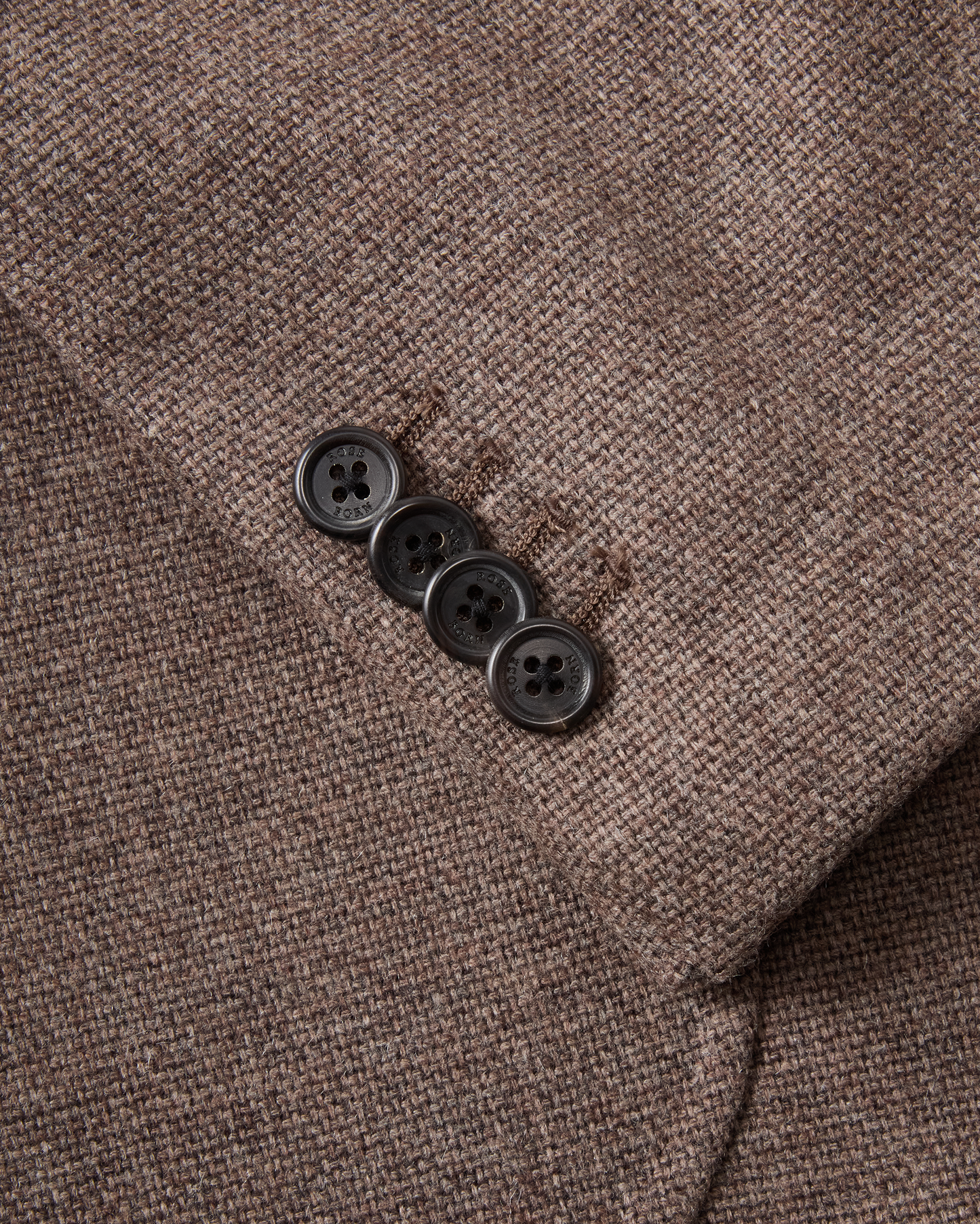 Basketweave Wool Blend Jacket Nougat