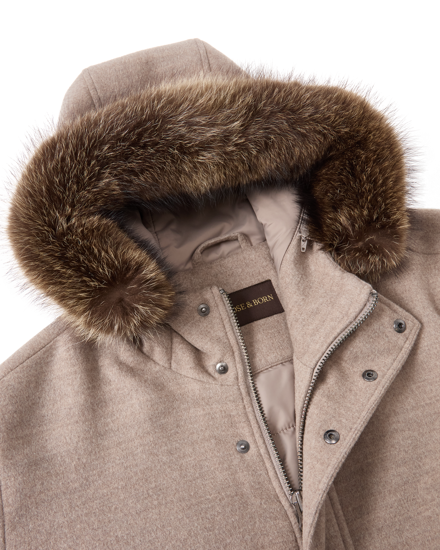 Arctic Fur Parka Taupe