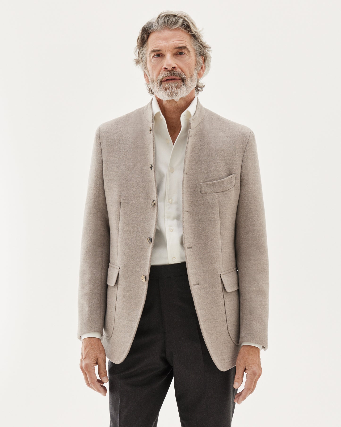 Nero Wool Jacket Taupe
