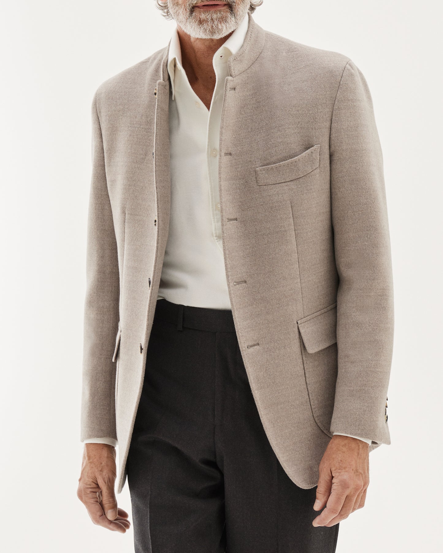 Nero Wool Jacket Taupe
