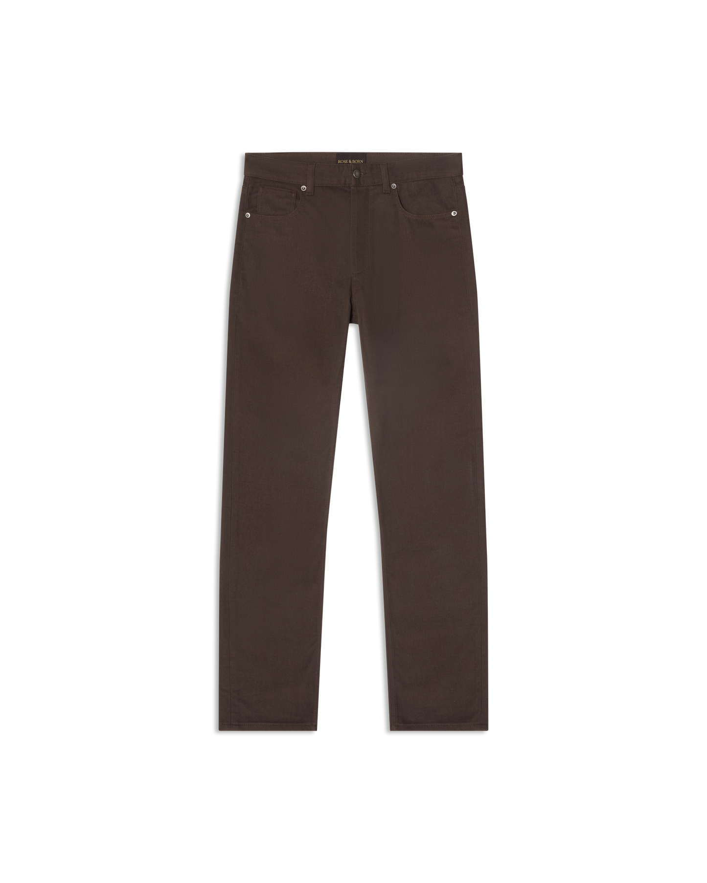 Cotton Cashmere Jeans Brown