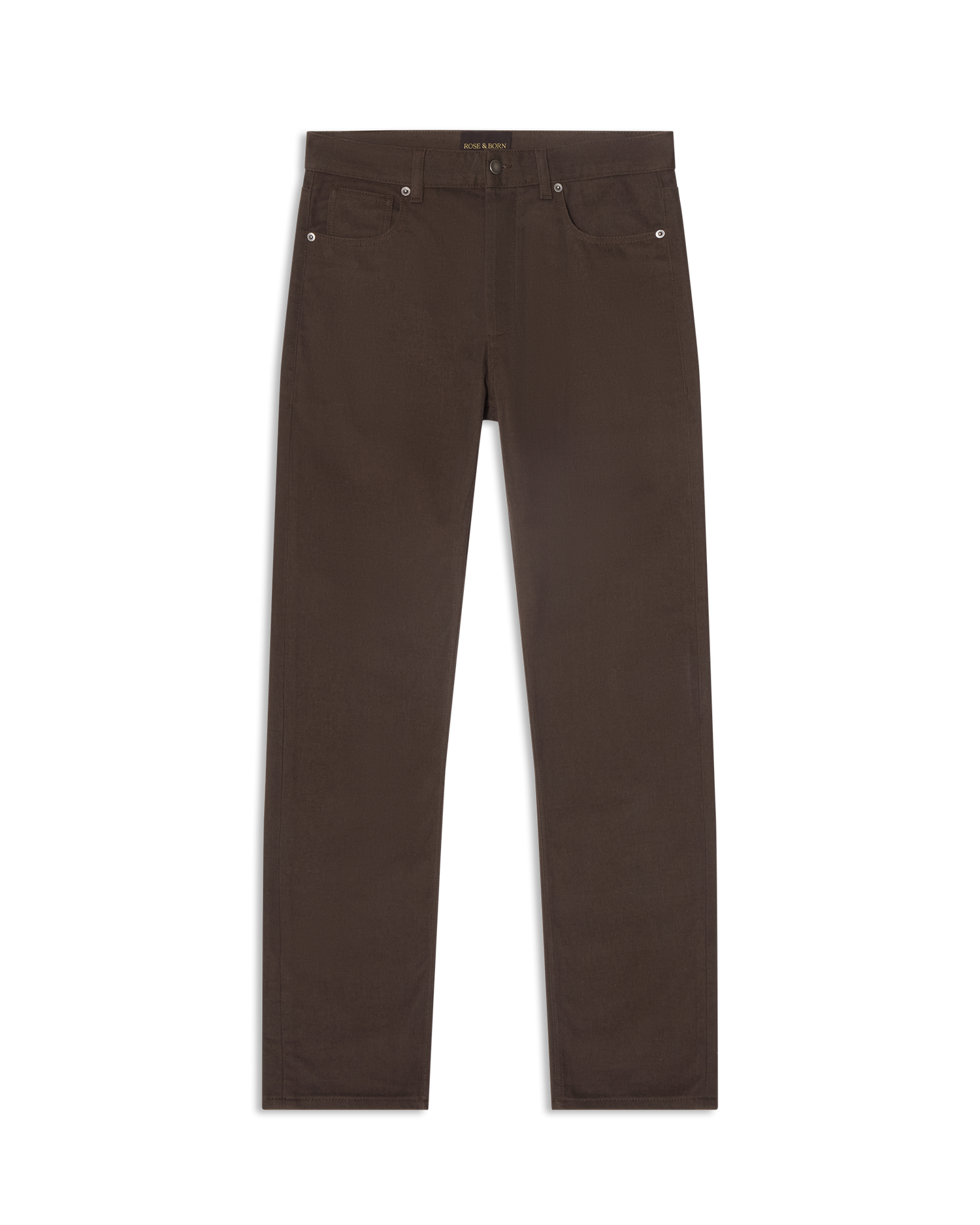 Cotton Cashmere Jeans Brown